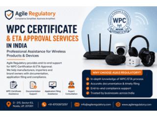WPC Registration & WPC Consultant in India | Agile Regulatory