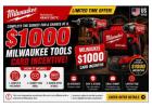 Complete a Survey for a Chance at a $1,000 Milwaukee Card