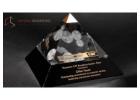 Premium Subsurface Laser Engraving for Crystal Awards