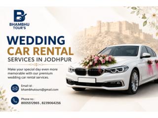 Wedding Car Rental Services in Jodhpur