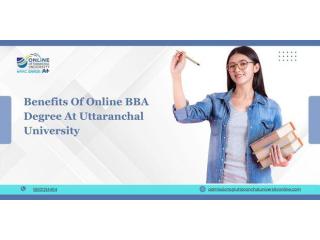 Benefits Of Online BBA Degree At Uttaranchal University