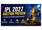 IPL 2027 Auction Preview: Dates, Releases & Key Storylines