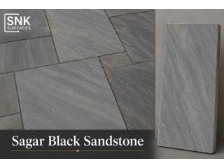 Sagar Black Sandstone Supplier for Modern Stone Projects