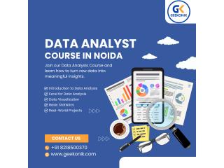 Data Analyst Course in Noida – Practical Data Analytics Training by Geekonik