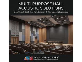 Multi Purpose Hall Acoustic | Acoustic Design & Soundproofing Solutions India