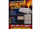 Bulk Conduit Pipes for Builders & Contractors | MS, GI & FRLS PVC