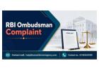RBI Ombudsman Complaint Guidance for Banking Legal Disputes