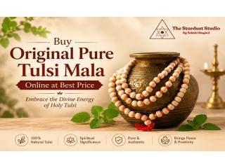 Buy Original Tulsi Mala Online at Best Price | The Stardust Studio