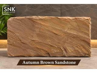 Direct Autumn Brown Sandstone Supplier UK from India