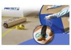 Covering the floor with plastic improves efficiency.