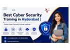 Cyber Security Training in Hyderabad | Job-Oriented Course