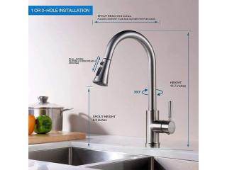 kitchen faucet with pull down sprayer Canada | canada flashcam.ca
