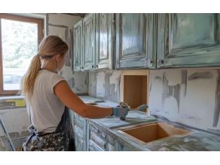 Professional Cabinet Painting Contractor in Apex | First Choice Painters