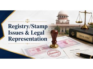 Registry and Stamp Issue Legal Representation for Property Matters?