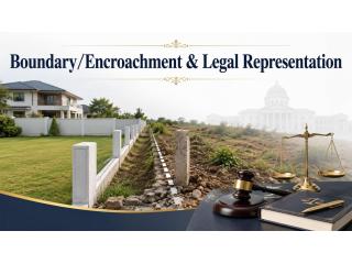 Are You Facing Boundary/Encroachment & Legal Representation Issues?