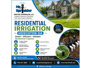 Residential Irrigation Hoschton GA