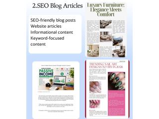 SEO-Friendly Blog Posts & Articles