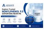 Explore Trusted Nonylphenol 9.5 Exporters Near Me for Bulk Chemical Needs 