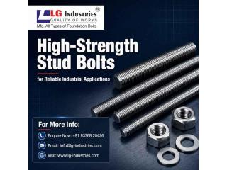 High-Strength Stud Bolts for Reliable Industrial Applications | LG Industries