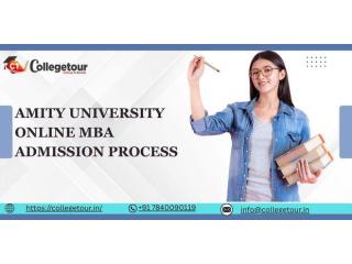 Amity University Online MBA Admission Process