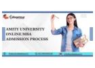 Amity University Online MBA Admission Process