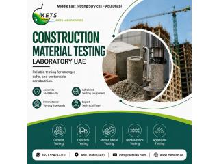 Civil Construction Material Testing UAE for Infrastructure Projects