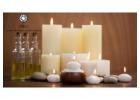 Luxurious Massage Oil Candles for Beauty Salons