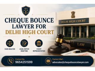Where Can I Find a Cheque Bounce Lawyer for Delhi High Court?