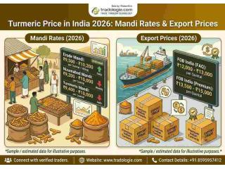 Turmeric Price in India 2026: Mandi Rates & Export Prices