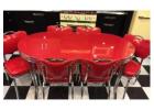 Obtain lifetime structural warranty with our heavy-duty Retro chairs and table