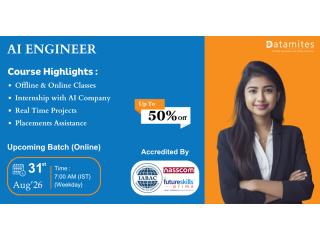DataMites Artificial Intelligence Courses in Bangalore