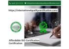 Low cost ISO 9001 certification registration services in USA