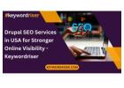 Drupal SEO Services in USA for Stronger Online Visibility - Keywordriser