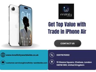 Trade in iPhone Air 256GB Online UK with Ease, Fast & Secure