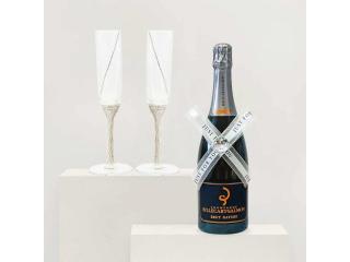Wedding Wine Gift Basket – Elegant & Delivered