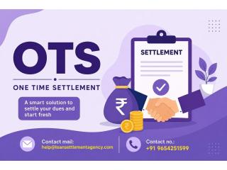 One Time Settlement (OTS) Settle Pending Loan Dues with Banks