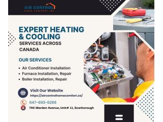 Expert Heating & Cooling Services Across Canada