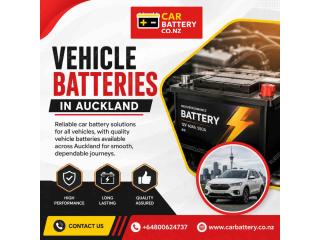 Vehicle Batteries in Auckland | Car Battery Shop near me