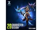 2D Character Design Services | 2D Game Art Services