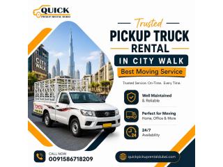 ???? Trusted Pickup Truck Rental in City Walk – Call: 00971586718209!