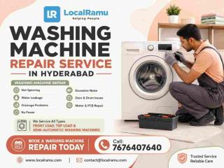 Advanced Washing Machine Repair Service in Hydrabad by LocalRamu