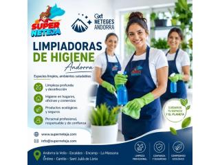 Limpiadoras de Higiene Andorra de Confianza