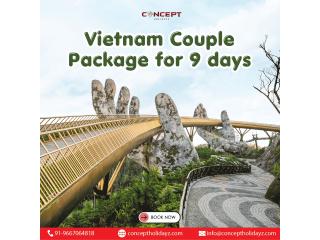 Vietnam Couple Package for 9 Days