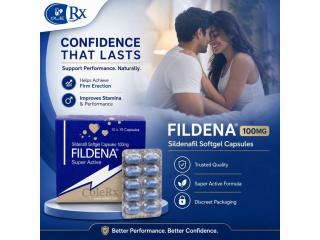 Buy Fildena Sildenafil Capsules for Erectile Dysfunction & Improved Sexual Confidence