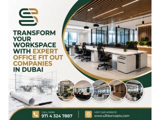 Transform Your Workspace with Expert Office Fit Out Companies in Dubai