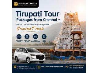 Affordable Tirupati Tour Packages from Chennai – Srinivasa Travels