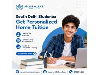 One-to-One Home Tuition in South Delhi for Students