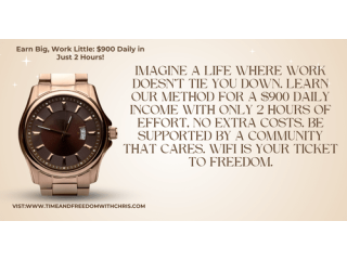 Earn Big, Work Little: $900 Daily in Just 2 Hours!
