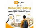 How University Rating Helps Students Make Better Higher Education Choices