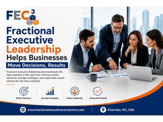 Fractional Executive leadership helps businesses move from decisions to results